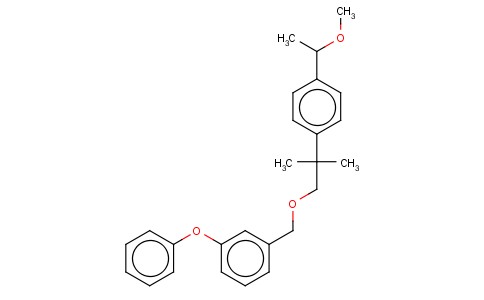 1-((2-(4-(1-METHOXYETHYL)PHENYL)-2-METHYLPROPOXY)METHYL)-3-PHENOXYBENZ ENE